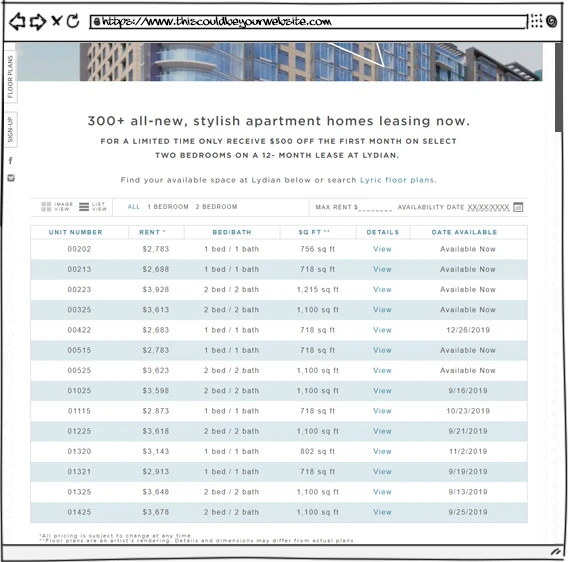 Real Estate Floor Plan API Integration