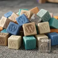 A performance comparison chart between custom WordPress blocks and popular page builders.